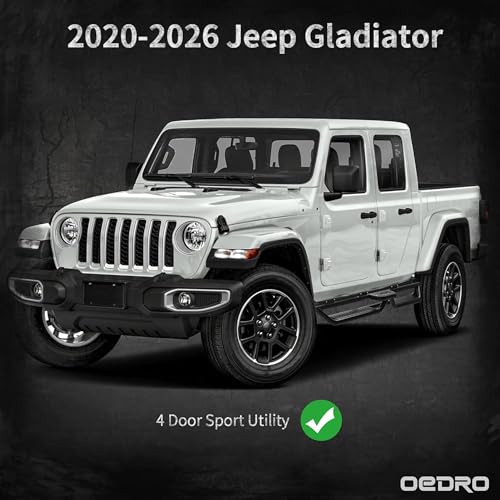 Estribos OEDRO para Jeep Gladiator JT 2020-2026 miniatura 2