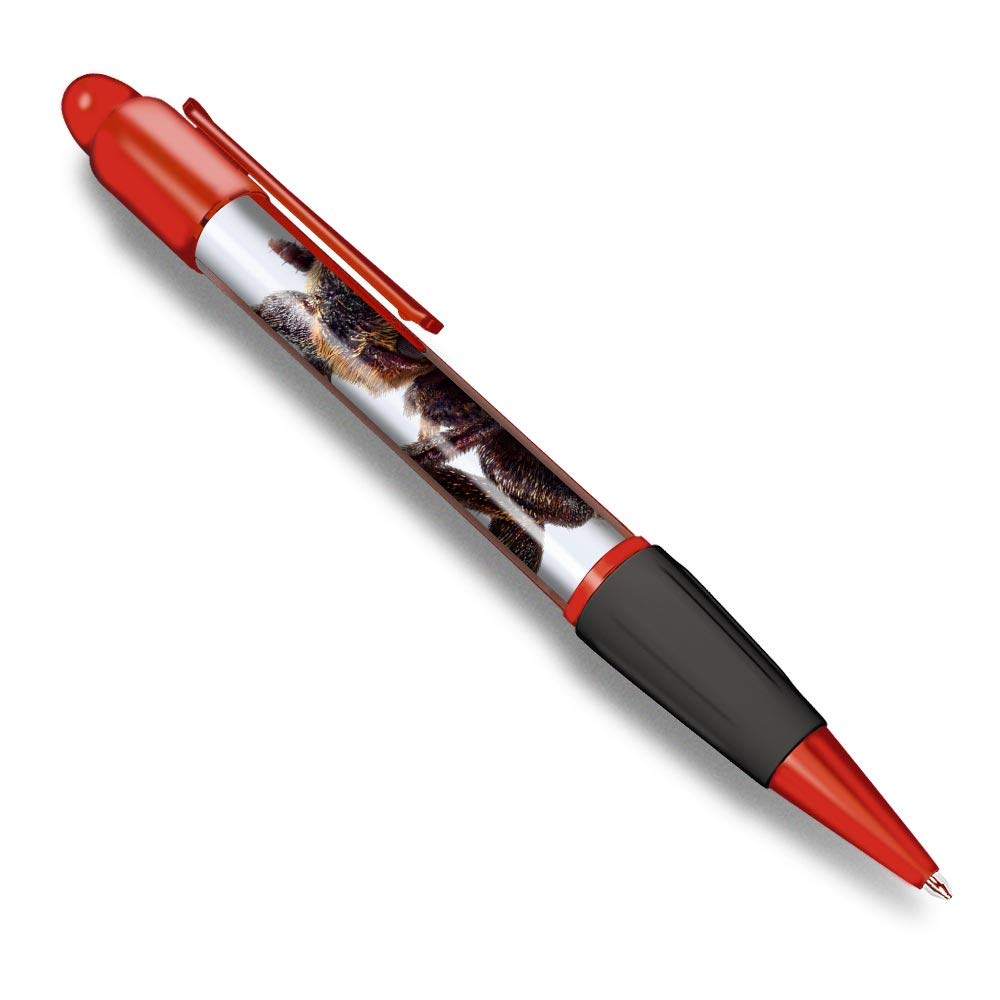 Beautiful and comfortable Red Ballpoint Pen (Black Ink) - Cockchafer Beetle Bug Insect #16403