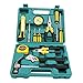 Produktbild SINBROL 13PC Multi Haushalts-Werkzeugkoffer Werkzeugset Werkzeugsatz Elektrowerkzeuge DIY Reparatur Werkzeuge Kits Set Inkl. Hammer Schraubendreher Schraubenschlüssel-Set für Garage Auto Garten