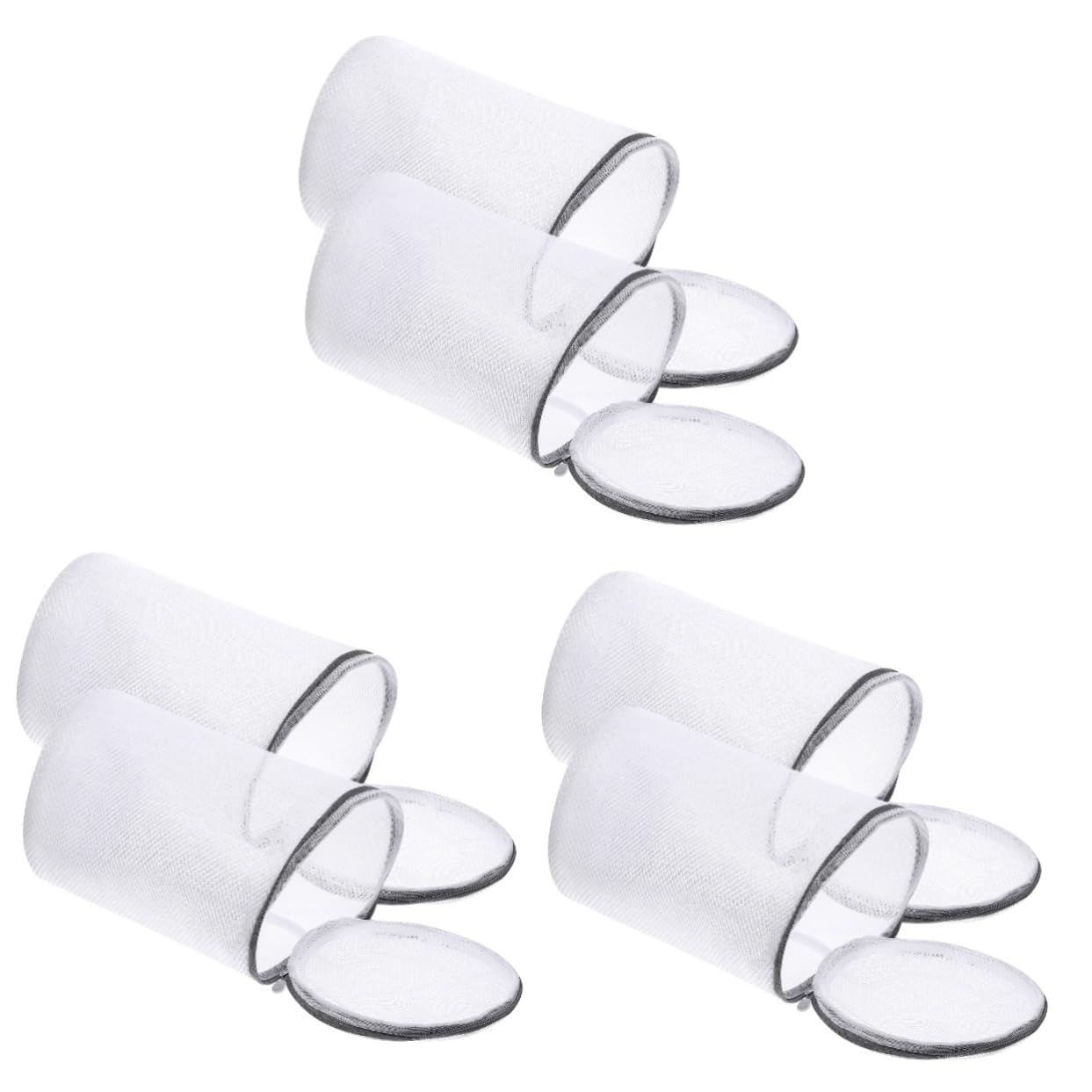 OUNONA 3 Sätze Waschbeutel Für Schuhe Mesh Waschmaschine Tasche Für Sneaker Socken Und Für Reisen Und Aufbewahrung Langlebig Und Praktisch 2 Stück * 3