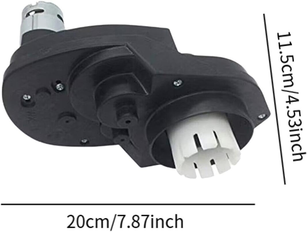 12V RS550 Gear Motor Assembly for Electric Vehicles, 12V35000RPM