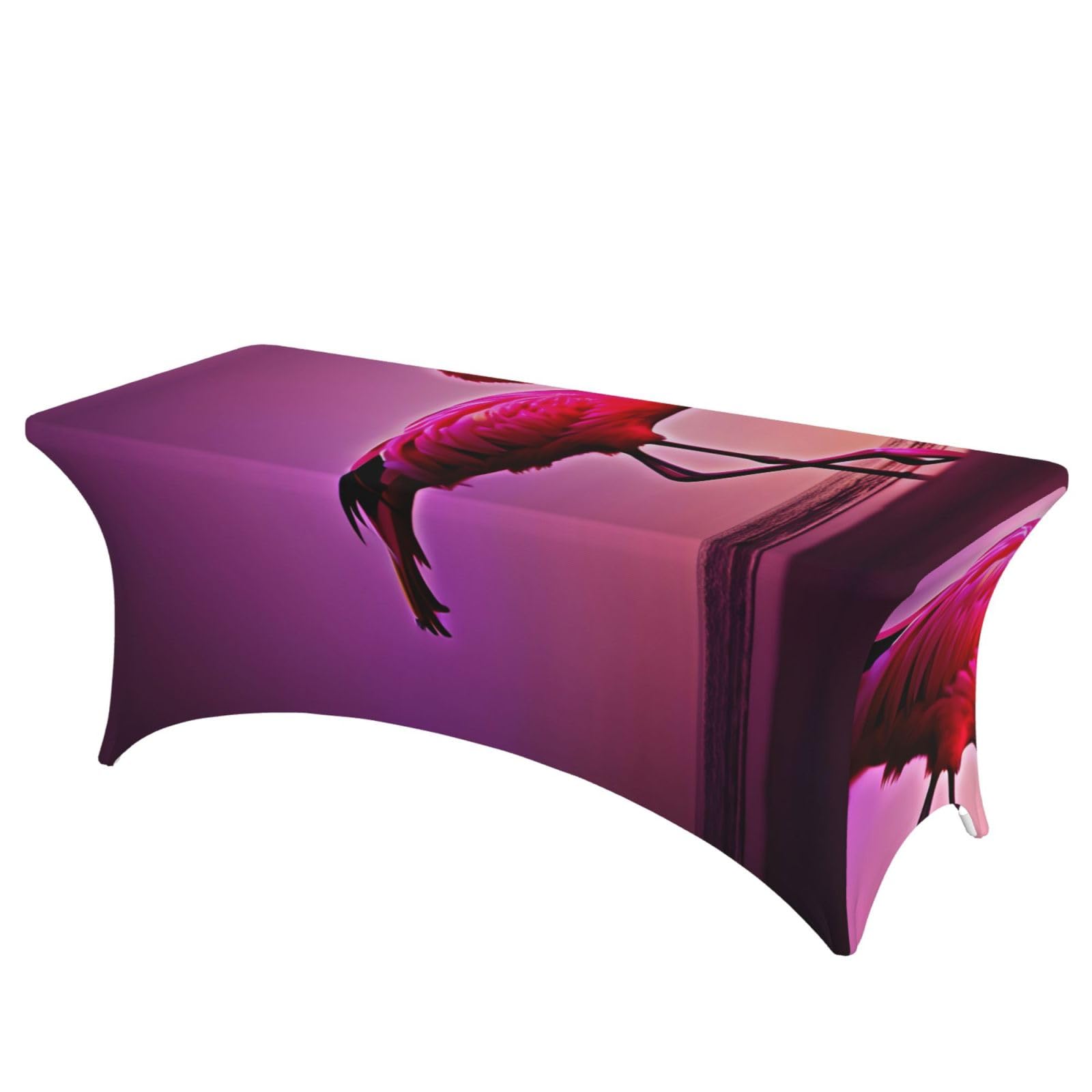 Nappe de salle à manger lavable et hautement élastique pour table rectangulaire