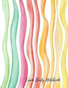 Paperback Exam Study Notebook: Study Planner Book