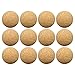 Tischfußball Bälle, 6 / 12PCS 36MM Tischfußball Kickerbälle, Tischfußball Kugeln Mini Ball, Foosballs Holz, Mini Tischkicker Fußball Ball Ideal Für Kinder Und Erwachsene Tischfussballbälle SPI