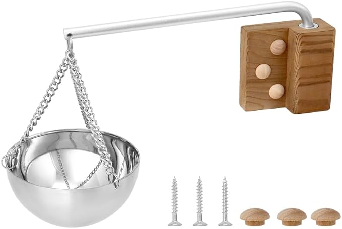 Difusor de Aromas QWORK para Sauna con Tazón de 500 ML y Brazo Oscilante miniatura 7