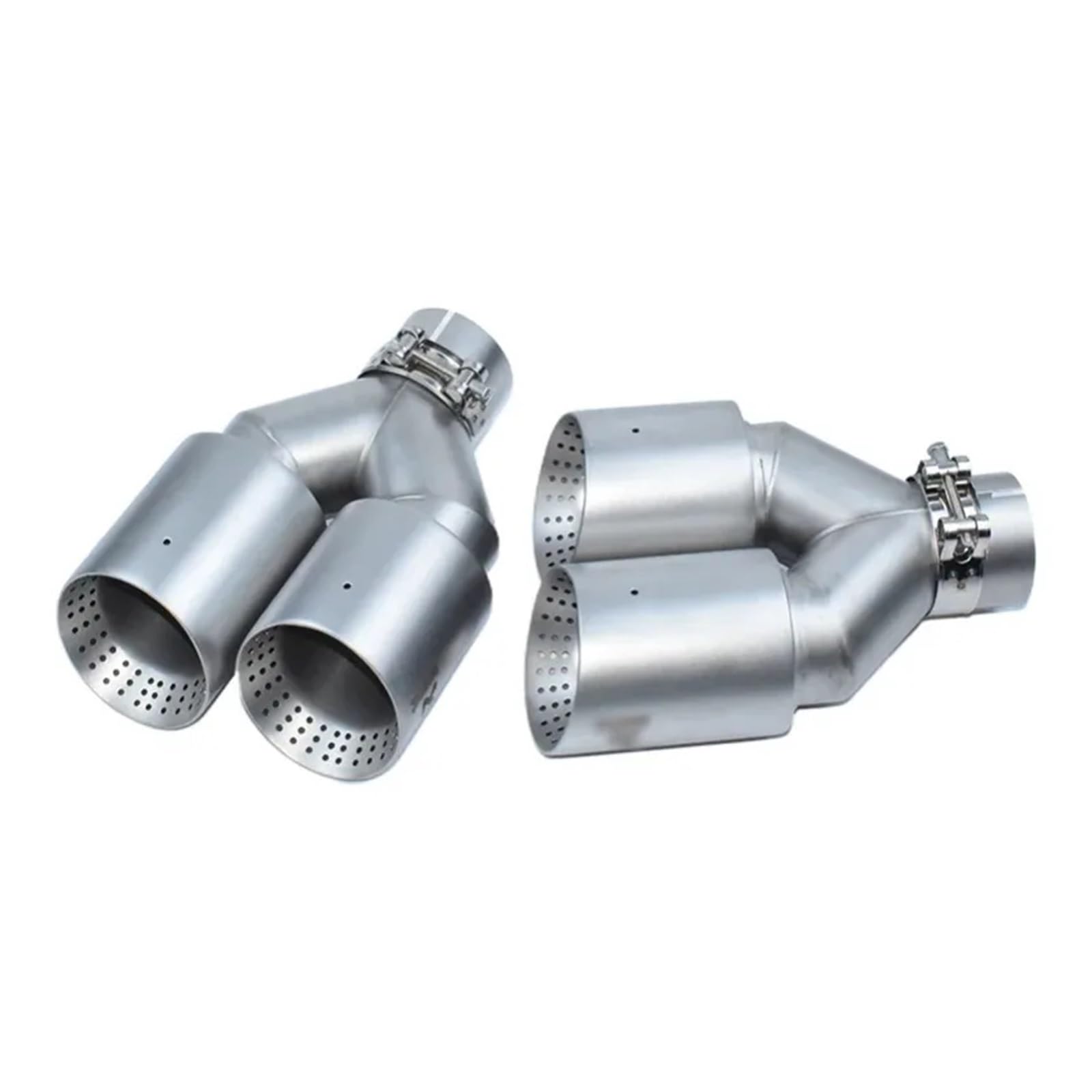 Tubo de escape corto para coche. Puntas de silenciador garganta cola tubo Para escape coche Para