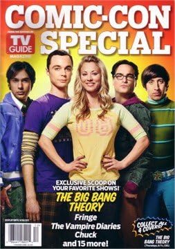 Comic Con Special Big Bang Theory TV Guide Magazine Cover (2 of 4)