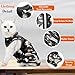 Kodervo Cat Recovery Suit for Abdominal Wounds or Skin Diseases, Breathable Cat Onesie for Cats After Surgery Spay Neuter, Anti Licking Cat Cone Alternative, Professional Pet Surgery Recovery Shirt