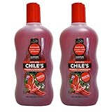 2 X Natturalabs Chili Rosemary Shampoo/Anticaida Chile's Romero & Espinosilla 16.9oz