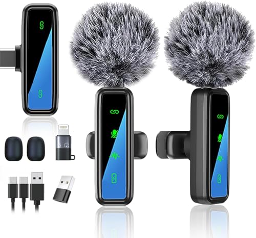 ピンマイク スマホ マイク 【2025年新型ノイズ低減 超強信号】 iPhone/Android/カメラ対応