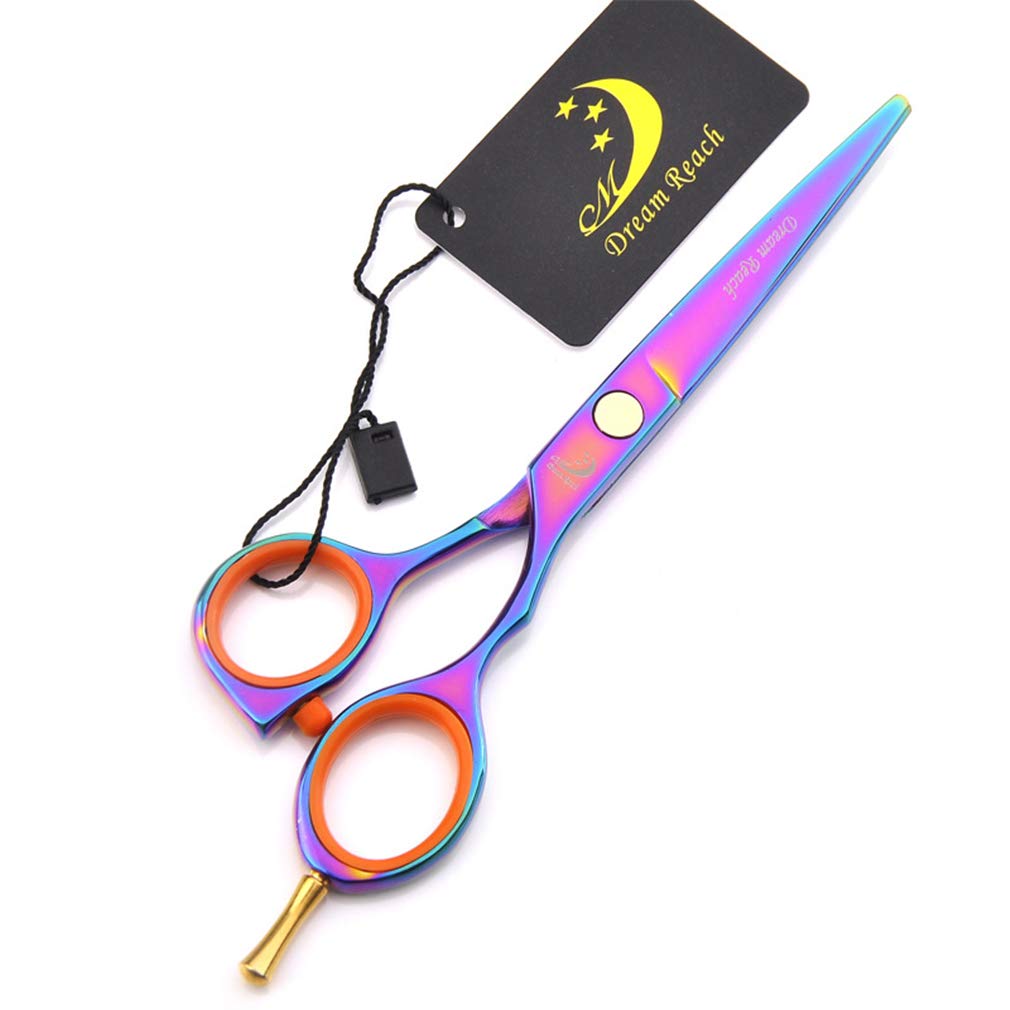 Haarschneideschere, 5,5 Zoll Gerade Schere Und Zähne Schere Styling-Tool-Kit, Durchforstung/Texturizing Schere (Licht Und Sharp), Für Friseurbedarf, Home Use, Salon