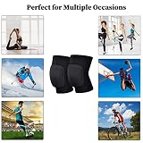 Elitecran Miękkie ochraniacze na kolana, elastyczne, oddychające ochraniacze na kolana, gąbka, ochrona kolan dla mężczyzn, kobiet, dzieci, do siatkówki, joggingu, koszykówki, tenisa, piłki nożnej (L)