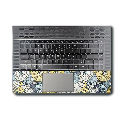 Image of MightySkins Carbon Fiber Skin Compatible with Alienware X16 R1 (2023) Full Wrap Kit - Turbulence | Protective, Durable Textured Carbon Fiber Finish | Easy to Apply & Change Styles | Made in The USA