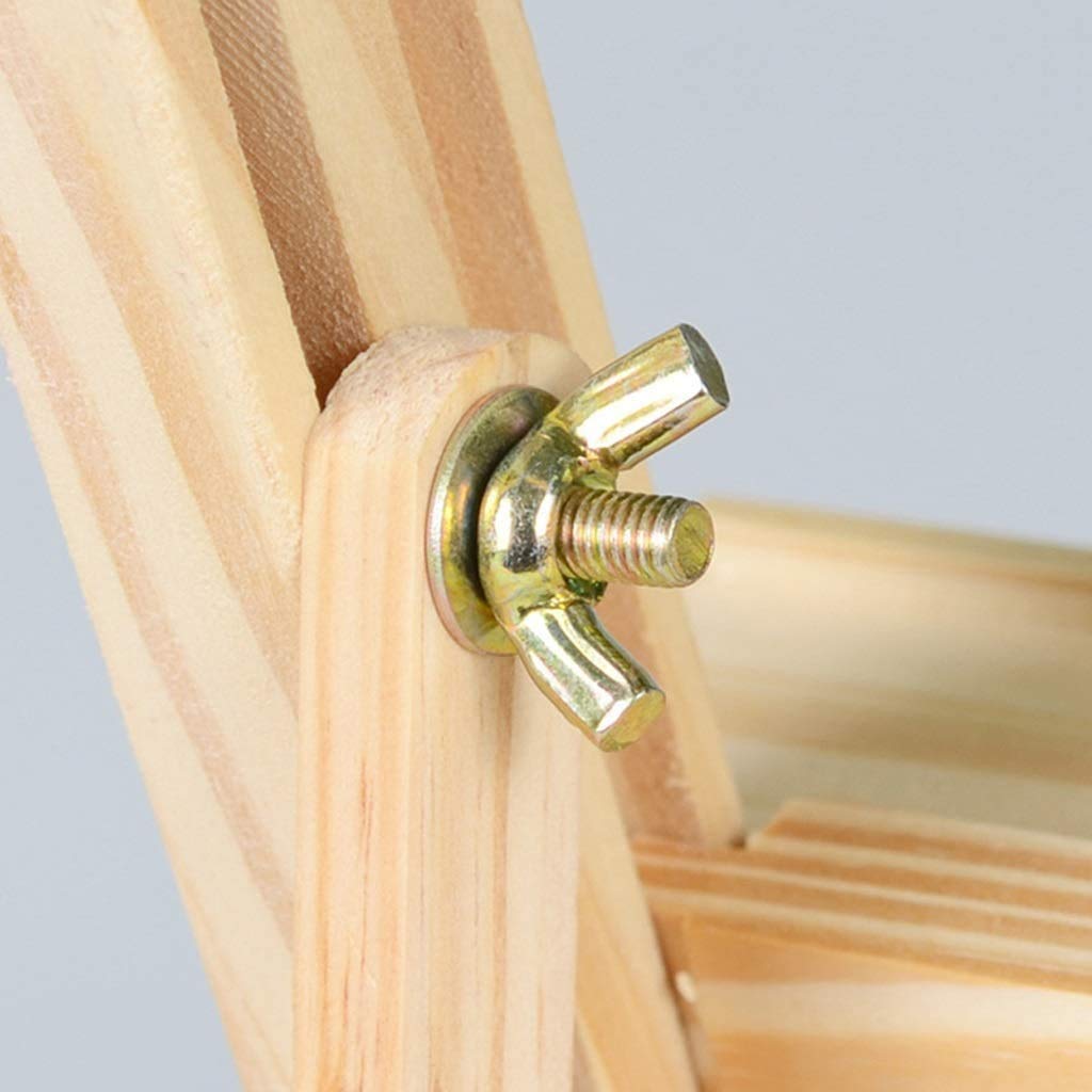 Soporte de exhibición de Lienzo para exhibición de Carteles, Caballete de Estudio de Escritorio de Madera portátil, Soporte para Carteles Ajustable en Altura, Soporte de,