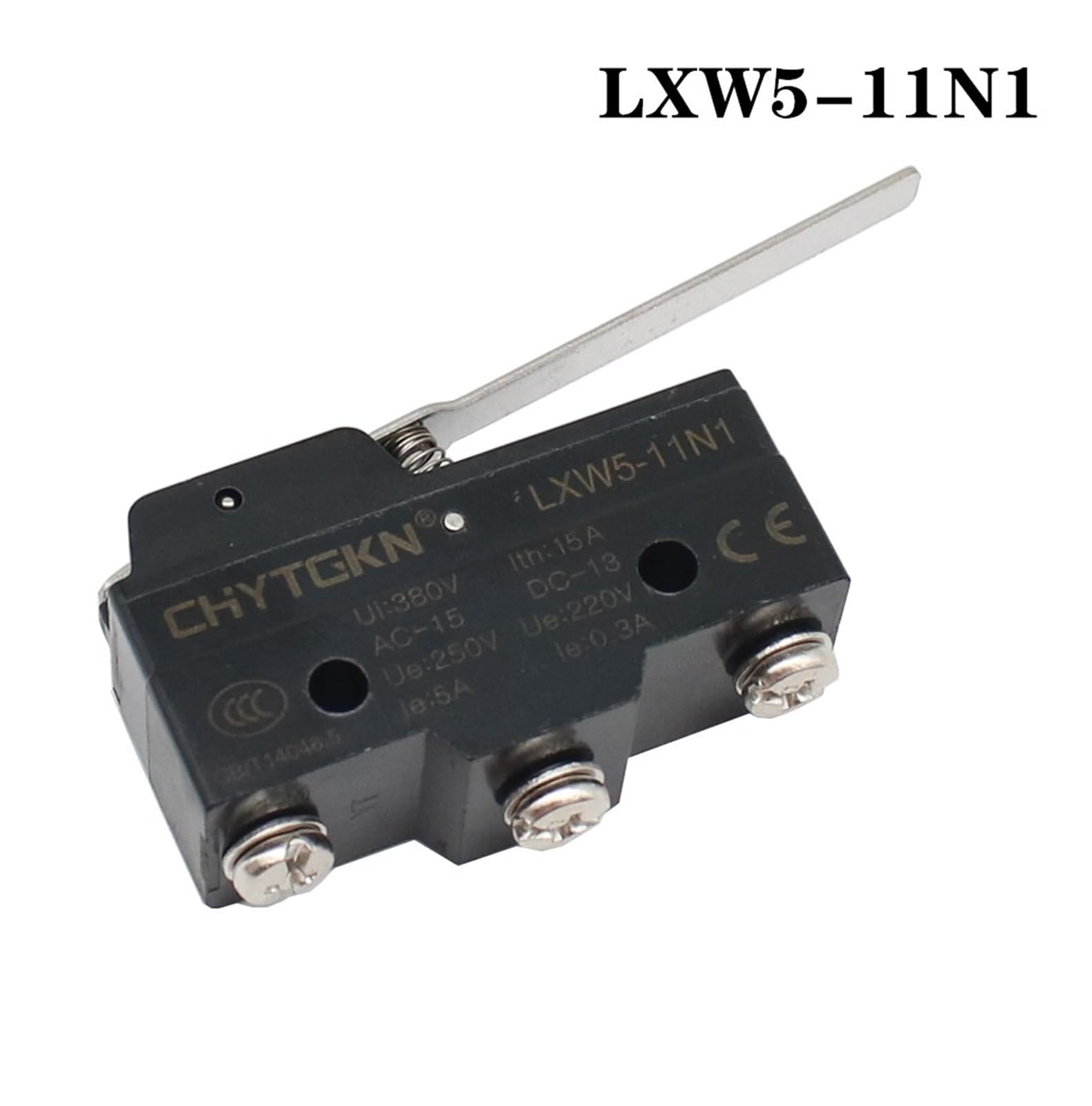 Interruttore Finecorsa Micro LXW5-11N1 - 6 Pezzi - 1NO+1NC - Leva A Cerniera Lunga - SPDT - Foto 7