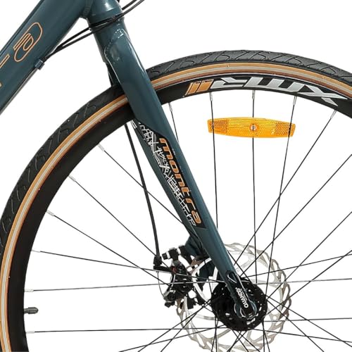 Image of Adult Montra Downtown 700X35C 21 Speed Super Premium Grey Color Rigid Hybrid Cycle Large Size, Frame Size- 19 Inch