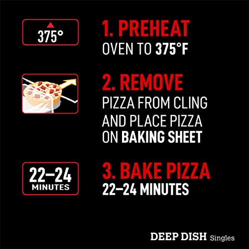 Red Baron Deep Dish Singles Pepperoni Pizza, 11.2 Oz (Frozen) #TOP7