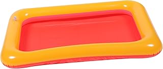 Totority Sandbox Baby Summer Toys Kids Toys Mini Toys Indoor PVC Sandbox Inflatable Sand Tray Sand Play Inflatable Tray Pool Sand Table Fishing Pond Toy Sand Portable PVC Child Summer Toys