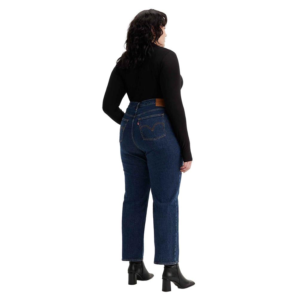 Levi's Ribcage Straight Ankle Zip Jeans Femme