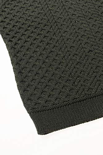 Aran Crafts Men's Merino Wool Cable Knit Half Zip #TOP25