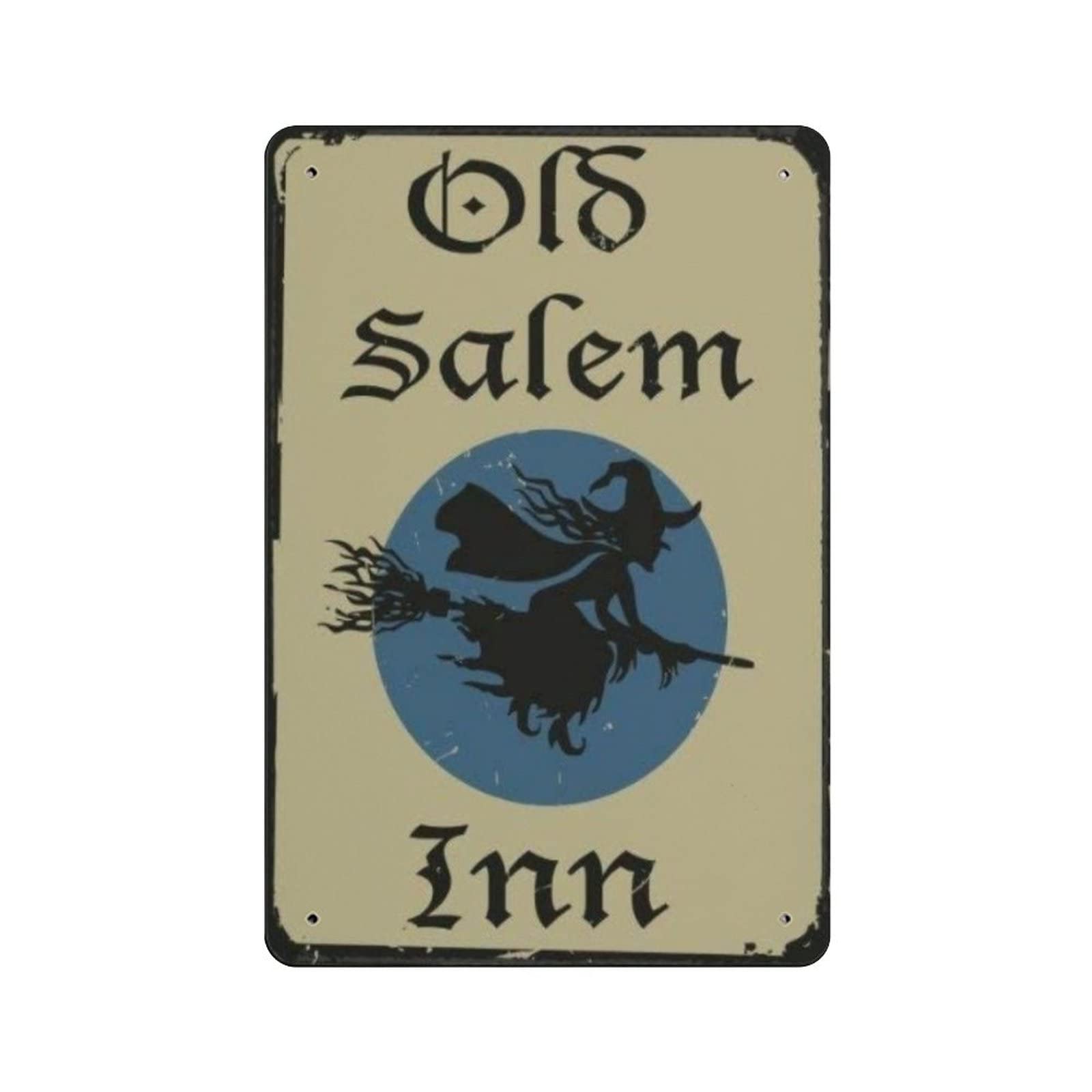 AOOEDM Vintage Art Vintage Metal Tin Sign for Home Coffee Shop Office Wall Art Metal Poster Garage Decor Man Cave Sign Inspirational Quote Wall Decor