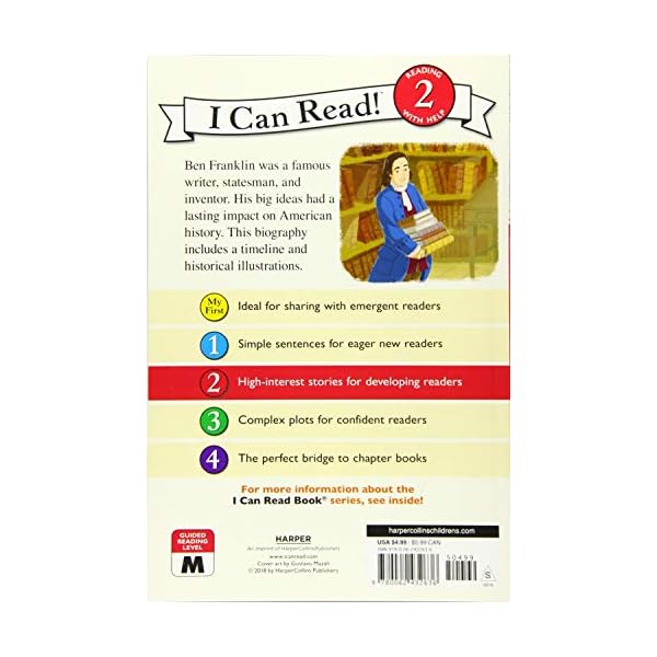 Ben franklin thinks big i can read level 2 paperbackillustrated november 6 2018  urban country home decor