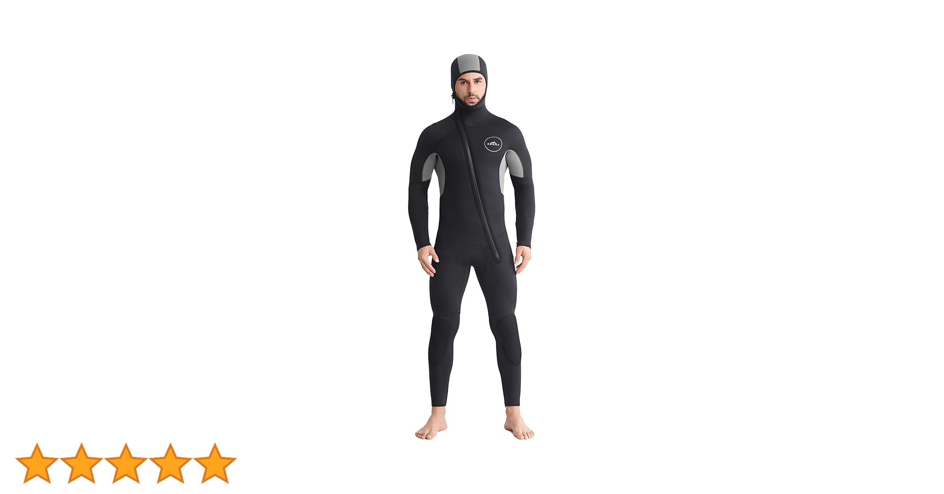 Amazon | MORGEN SKY ウェットスーツ フルスーツ 7mm フード