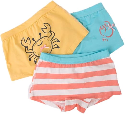 Yemlarey Mädchen Unterhosen 6er Pack - Baumwolle Slips Mit Süßen Designs