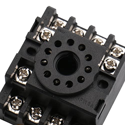 Baomain Relay Socket Pf113A 11-Pin Octal Base For Jqx-10F 3Z, Mk3P-I, Jtx-3C #TOP2