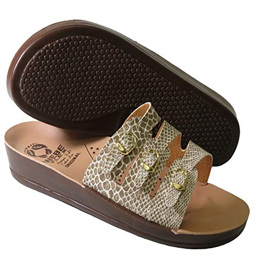 Sandalia Ortopedica Webe Flex 3 Tiras Cobra-36