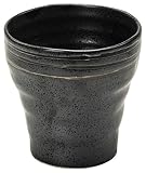 美濃焼 焼酎カップ 黒うず 417-27-45E