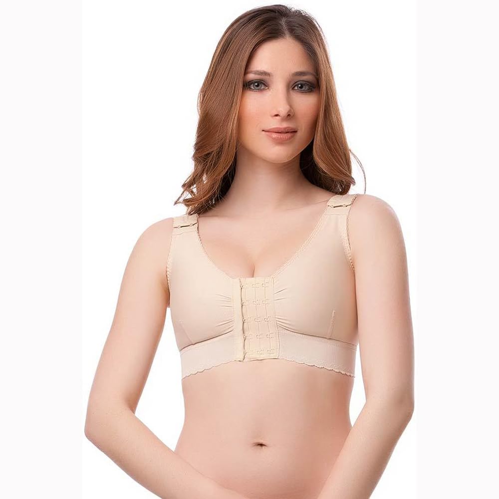 Isavela BR02 Support Bra with 2 Elastic Band Medium Black product thumbnail 2