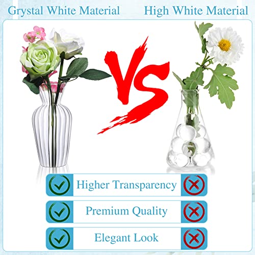 Petits vases à rayures géométriques pour sublimer une fleur unique - 5