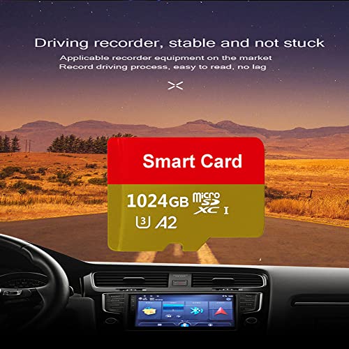 Micro Sd Card 1Tb Memory Card 1024Gb Tf Card With Adapter Class 10 High Speed Micro Card For Android Phones/Pc/Computer/Camera #TOP4