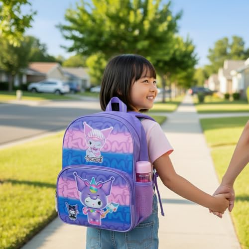 Image of Stylbase 15 Inch 3D Cartoon School Bag for Boys & Girls | Waterproof Lightweight Polyester Kids Backpack with Bottle Pocket | Ideal School Bags for Kids Nursery, LKGClass (3-5 Years)