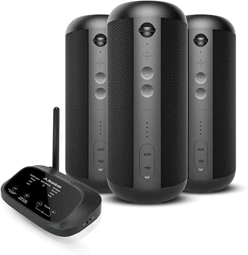 Avantree Harmony 2 – Multi-Room Wireless Speaker System with Bluetooth