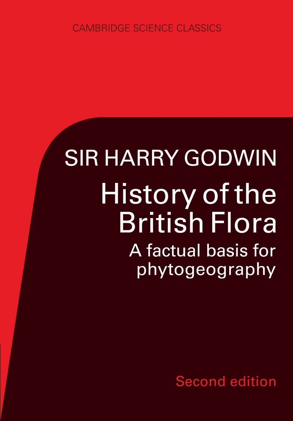 History of the British Flora Godwin Paperback Cambridge University Press 2e
