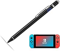 Vista 7 de Lápiz óptico para Nintendo Switch, lápiz digital EVACH con punta ultrafina de 0.069 pulgadas para Nintendo Switch, color blanco