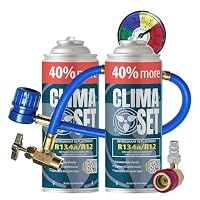 Recharge Gaz R134a ClimaSet 170g - Pour Climatisation Voiture