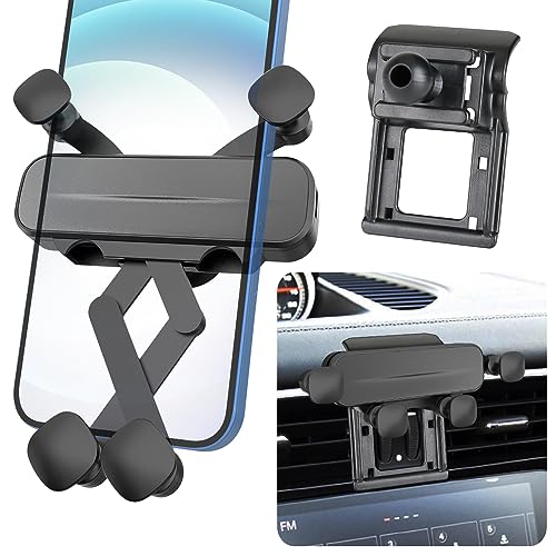 LUNQIN - LUNQIN Car Phone Holder Mount for Porsche 911 2013-2019 GT3 Coupe Convertible Carrera S Cabriolet Turbo 4 4S GT2 GTS R RS Auto Accessories Interior Decoration Mobile Cell Smartphone Bracket