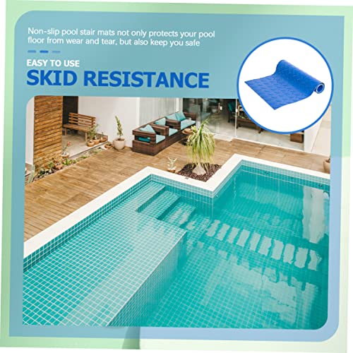 Tapete protector antideslizante para escalera de piscina miniatura 7