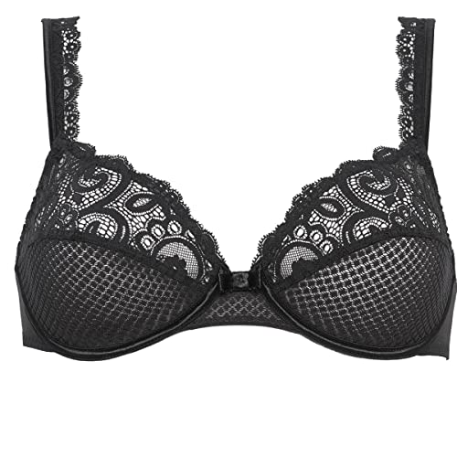 Maison Lejaby - 13833 - Soutien-Gorge - Femme - Noir (Noir 04) - 85B