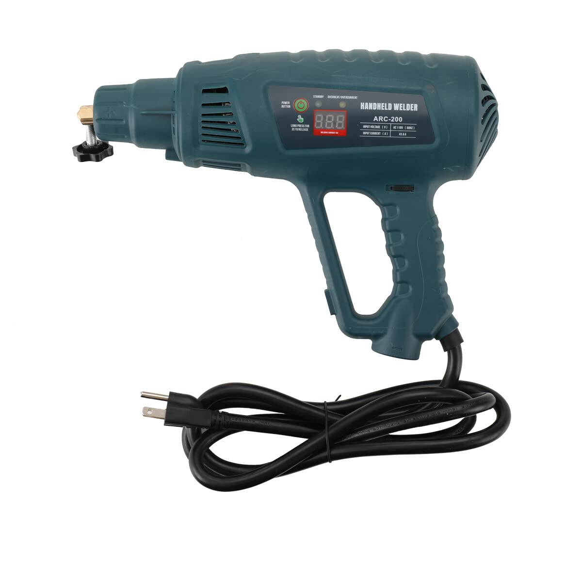 TABODD4800W Handheld Welding Machine, Portable ARC Welder Gun 110V Stick Welder Machine with LCD Display 20-120A Electric Stick Welder Machine Kit Fits for 1.2-3.2mm Welding Rods