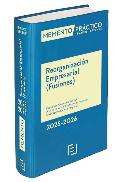 Portada de Memento Práctico-Reorganización Empresarial 2025-2026