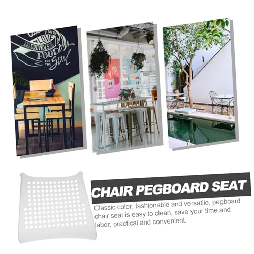 Siège de remplacement avec support renforcé plastique robuste pour chaise