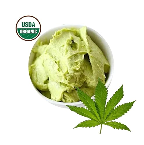 Miniatura 2 de SULU ORGANICS Pure USDA - Mantequilla de semillas de cáñamo prensada en frío orgánica sin refinar, 2 libras