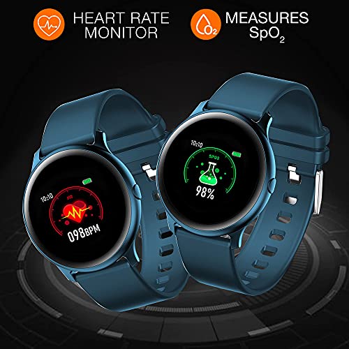 Image of (Refurbished) Gionee STYLFIT GSW7 Smartwatch with SPO2 Monitoring, Heart Rate Sensor, Full Touch Control