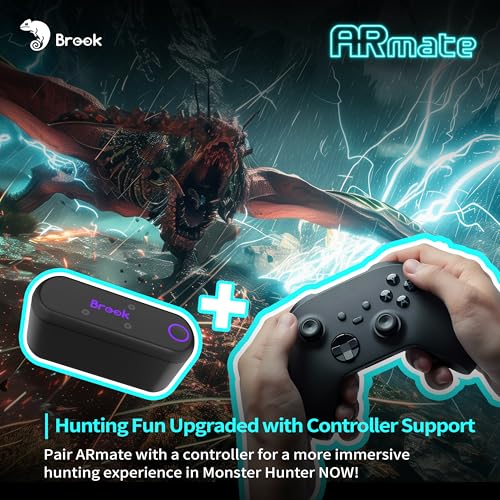Image of Brook AR Mate Auto Catcher with Keychain - Wearable Pokemon GO Auto Catch & Auto Spin Accessory for iOS, Smart Roam AR Game Device, App Control for iPhone