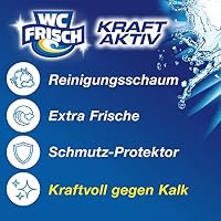 WC FRISCH Kraft Aktiv Blauspüler Ozeanfrische (50 g), WC Reiniger mit innovativer Geruchs-Stopp-Formel, Duftsteine für extra Frische und eine sichtbare Reinigung – Ansicht 4