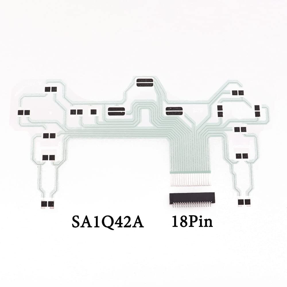 10 SET CONTROLLER PCB Circuito A Nastro SA1Q42A Per Presa PS2 Dualshock